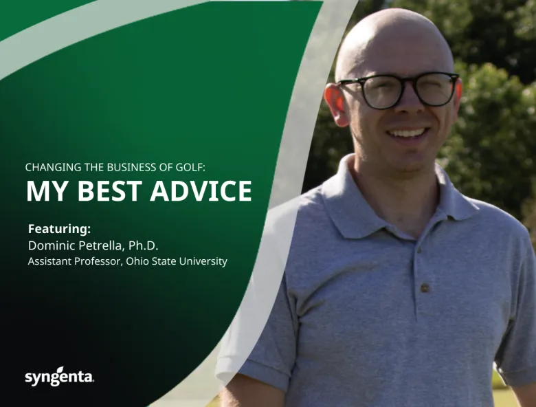 Dominic Petrella, Using technology and data in golf