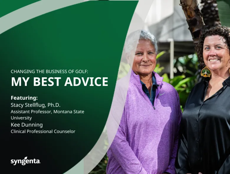 Stacy & Kee, mental health in golf