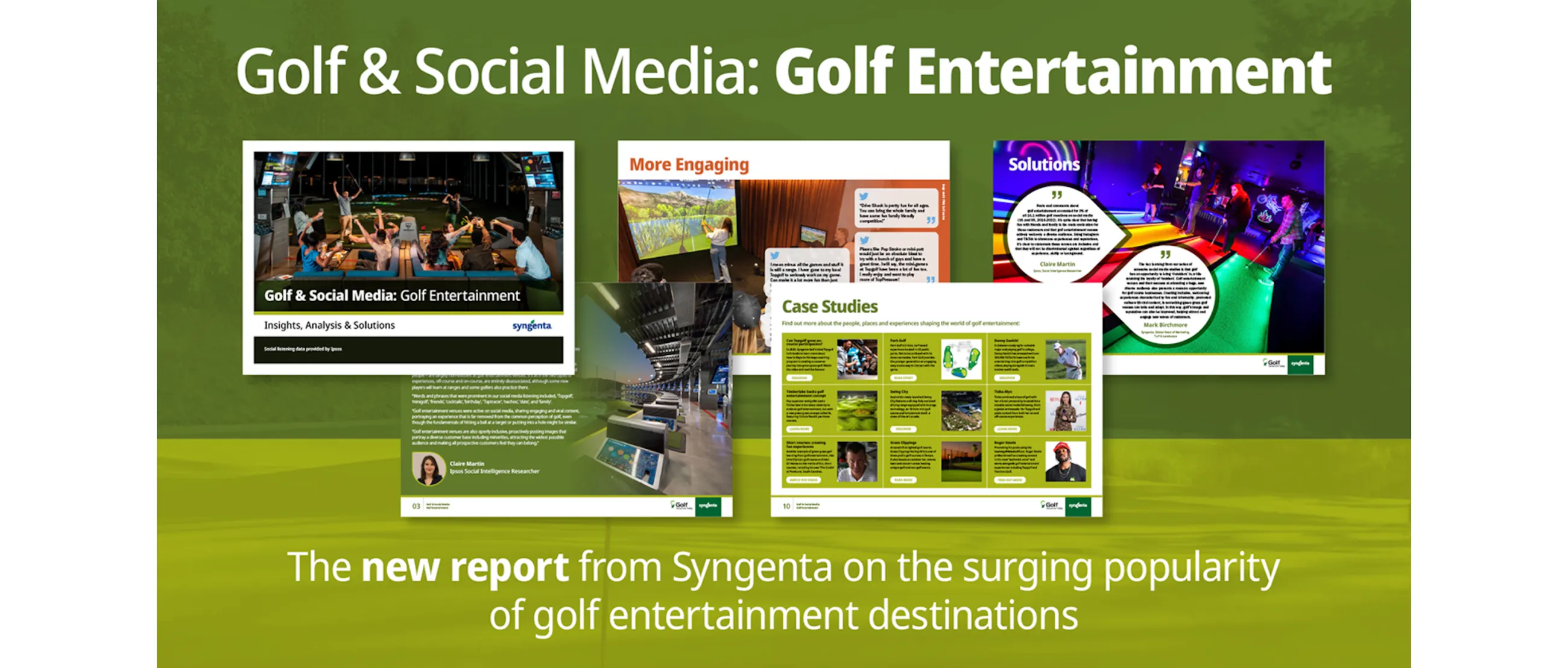 Golf Entertainment Report